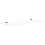 THE HON CO Worksurface, Rectangle, 72inx30in, Simply White HONPLRW7230LP1